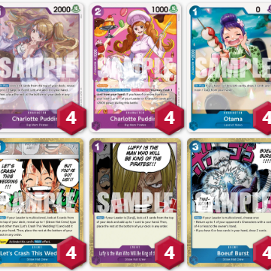 BASE SANJI OP12: 41 CARTAS + LIDER (02/03 - 08/03) 1