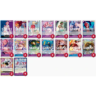 BASE REIJU OP06: 40 CARTAS + LIDER (02/03 - 08/03)