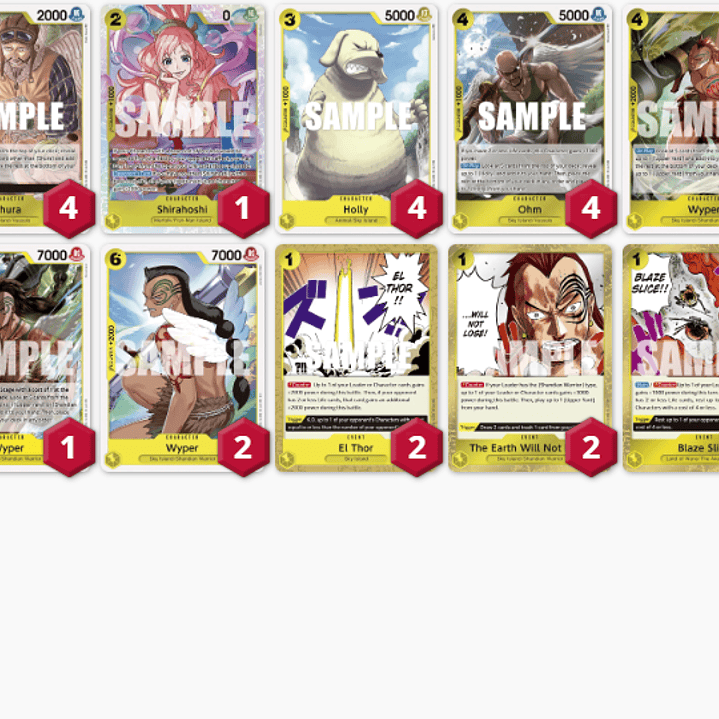 BASE KALGARA OP11: 38 CARTAS + LIDER (02/03 - 08/03) 1