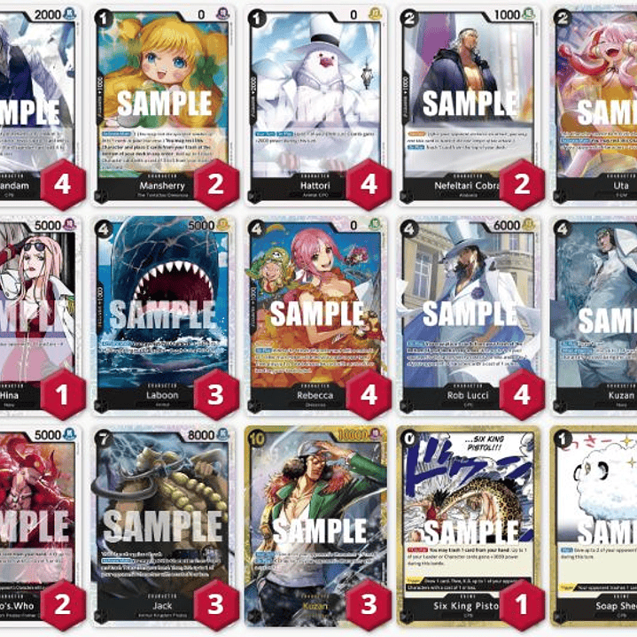 DECK LUCCI + VARIANTES: 55 CARTAS + LÍDER (02/03 - 08/03) 1