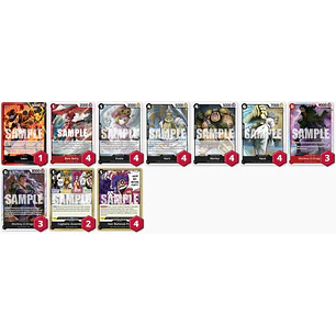 BASE SABO OP13: 32 CARTAS + LIDER (02/03 - 08/03)