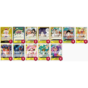 BASE VEGAPUNK OP07: 42 CARTAS + LIDER (02/03 - 08/03)