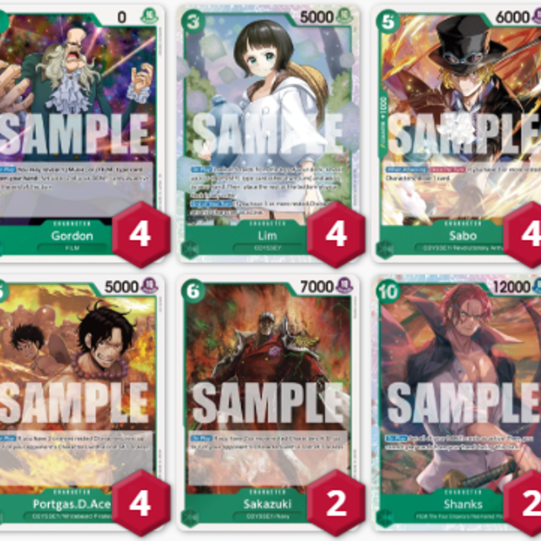 BASE LIM OP09: 40 CARTAS + LIDER (02/03 - 08/03) 1