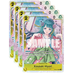 006106 OP06-106 Kouzuki Hiyori PLAY SET (02/03 - 08/03)