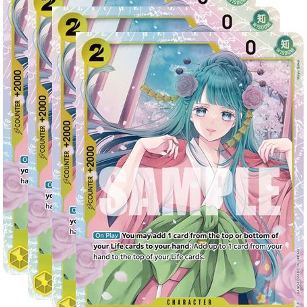 006106 OP06-106 Kouzuki Hiyori PLAY SET (02/03 - 08/03) 1