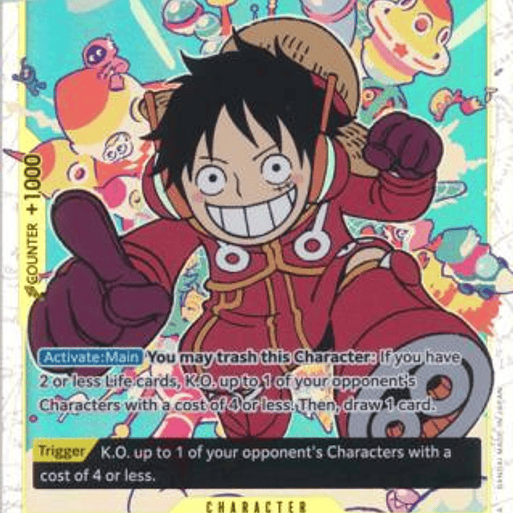 007109 OP07-109 Monkey.D.Luffy (Reprint) (02/03 - 08/03) 1
