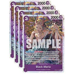 008074 OP08-074 Black Maria (Reprint) PLAY SET (02/03 - 08/03)