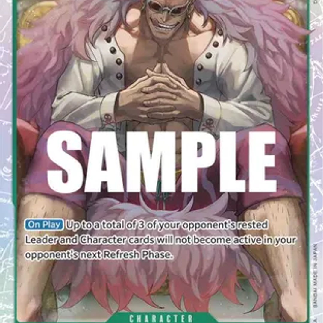 004031 OP04-031 Donquixote Doflamingo (Reprint) PLAY SET (02/03 - 08/03) 1