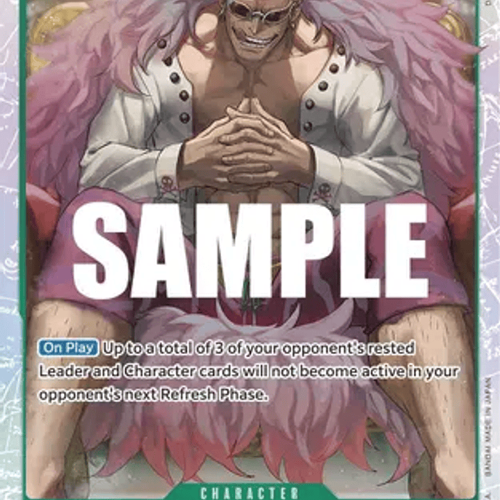 004031 OP04-031 Donquixote Doflamingo (Reprint) PLAY SET (02/03 - 08/03) 1