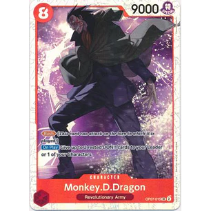 007015 OP07-015 Monkey.D.Dragon (Reprint) (02/03 - 08/03)