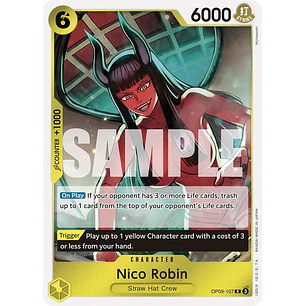 009107 OP09-107 Nico Robin PLAY SET (02/03 - 08/03)