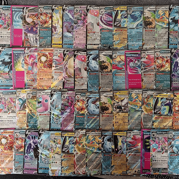 LOTE 1: 100 CARTAS POKEMON CUADRO DE REGLA (02/03 - 08/03) 1