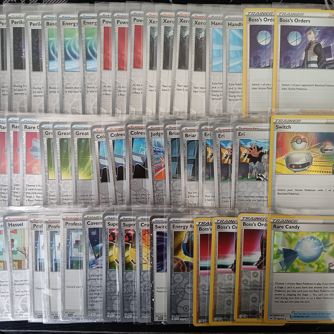 LOTE 4: 50 TRAINERS HOLO/REVERSE POKEMON (02/03 - 08/03) 1