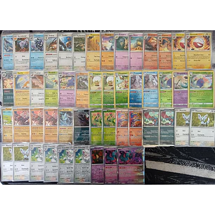 LOTE 5: 50 CARTAS POKEMON HOLO/REVERSE (02/03 - 08/03)