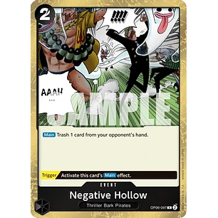 006097 OP06-097 Negative Hollow PLAY SET (02/03 - 08/03)