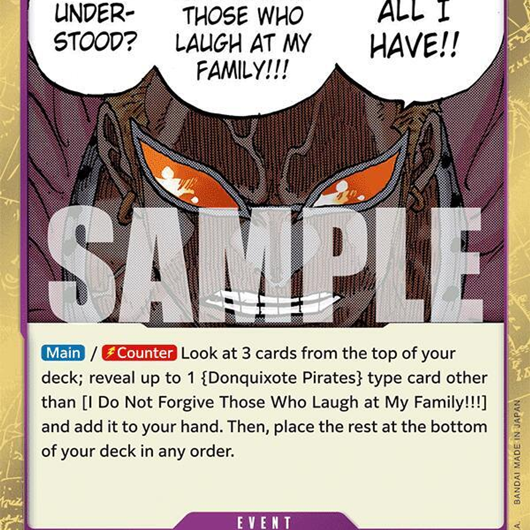 010078 OP10-078 I Do Not Forgive Those Who Laugh at My Family!!! (02/03 - 08/03) 1