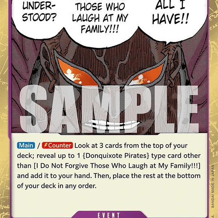 010078 OP10-078 I Do Not Forgive Those Who Laugh at My Family!!! (02/03 - 08/03) 1