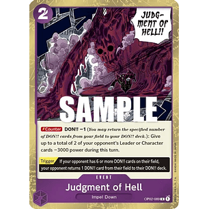 002089 OP02-089 Judgment of Hell (02/03 - 08/03)
