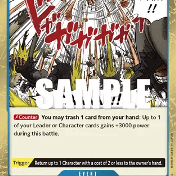 002068 OP02-068 Gum-Gum Rain (Reprint) (02/03 - 08/03) 1