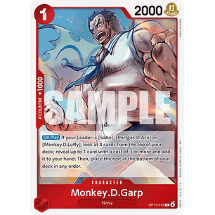 013016 OP13-016 Monkey.D.Garp (02/03 - 08/03)