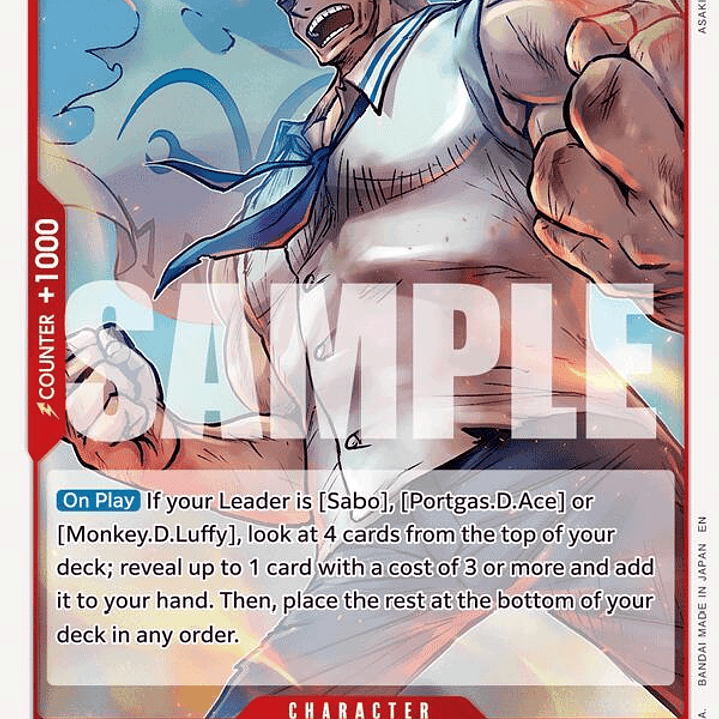 013016 OP13-016 Monkey.D.Garp (02/03 - 08/03) 1