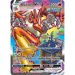 Blaziken VMAX (Alternate Art Secret) - Chilling Reign - 201/198 - (Español)