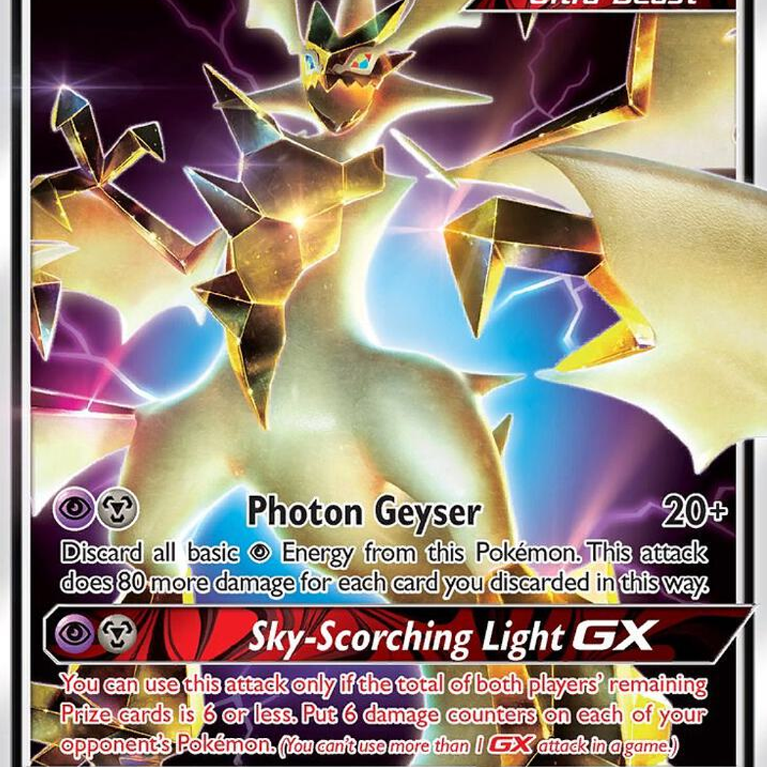 Ultra Necrozma GX - SM - Forbidden Light 1