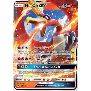 Ho-Oh GX - SM - Burning Shadows
