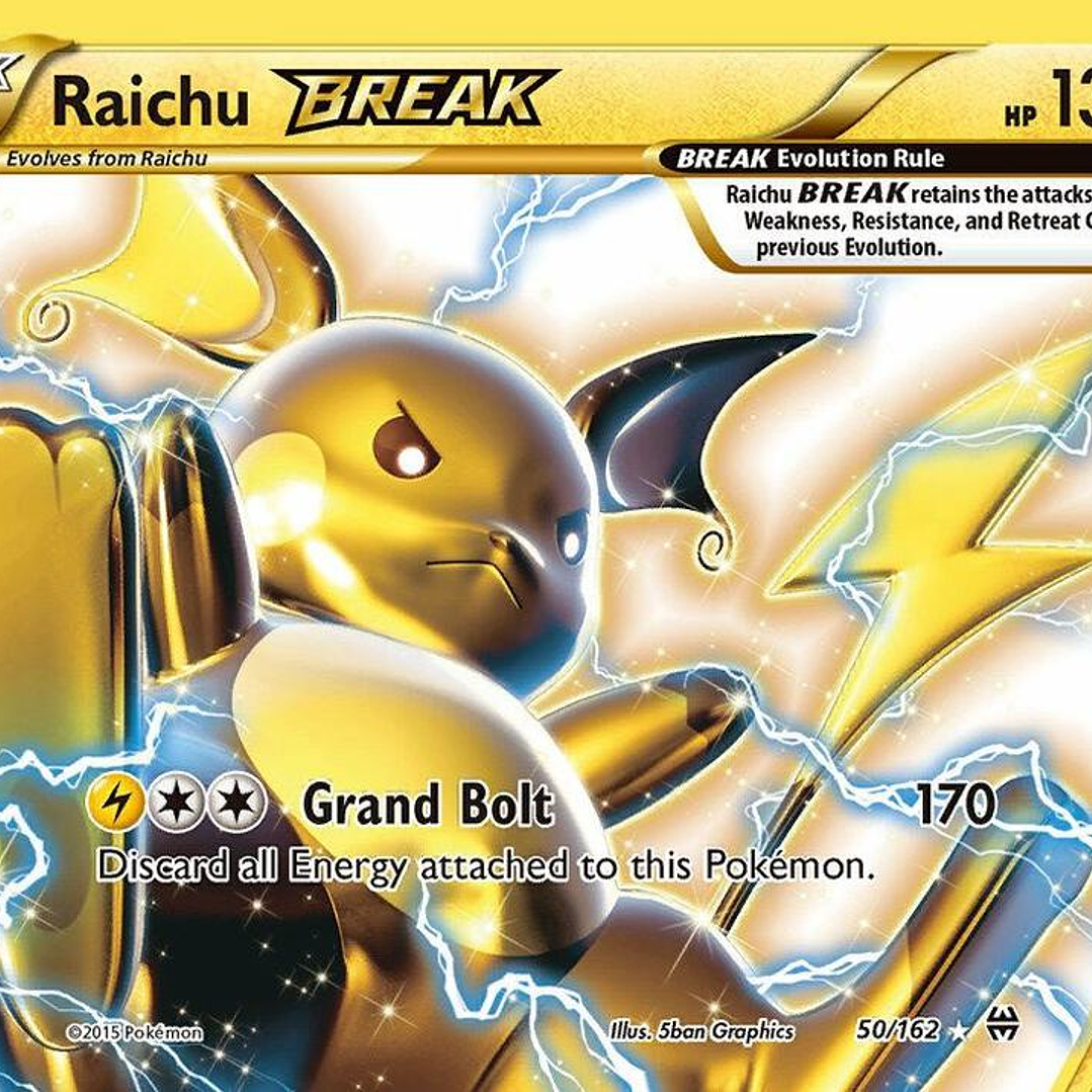 Raichu BREAK - XY - BREAKthrough 1