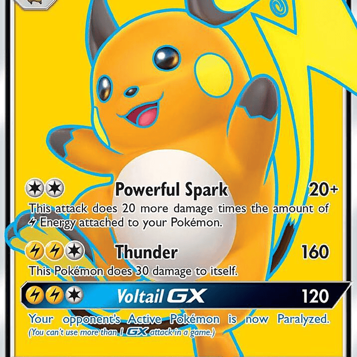 Raichu GX - SM90 - PROMO - NM 1