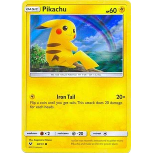 Pikachu - 28/73 - Water Web Holo - NM