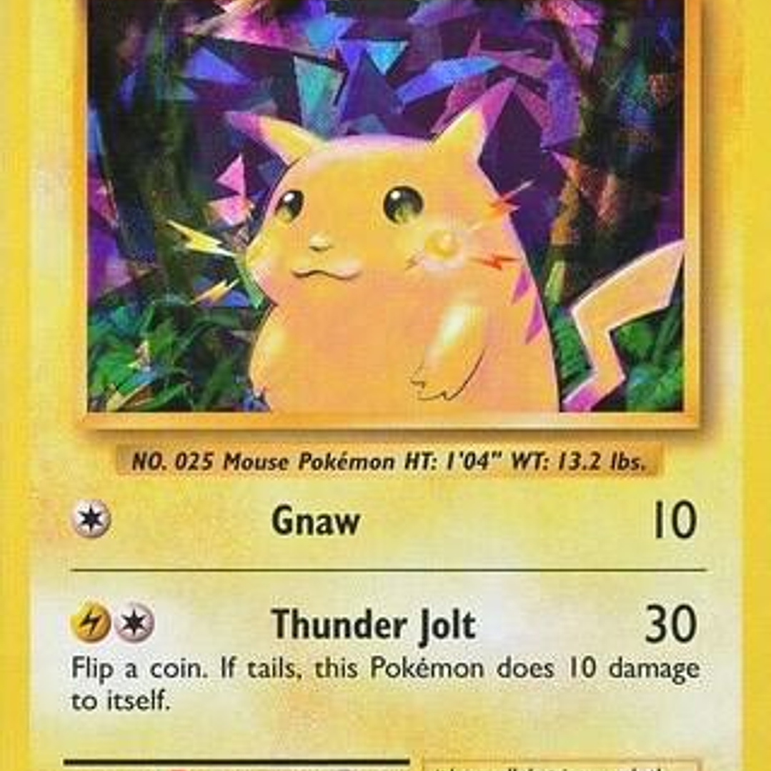 Pikachu - 35/108 - Cracked Ice Holo - NM 1