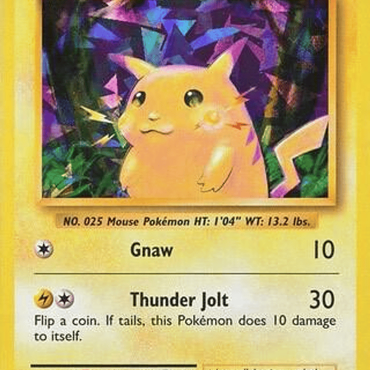 Pikachu - 35/108 - Cracked Ice Holo - NM 1