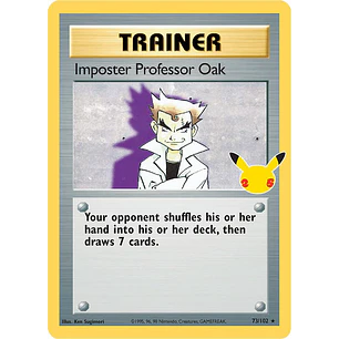 Imposter Professor Oak - Celebrations - NM