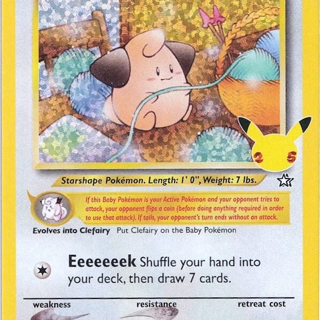 Cleffa - Celebrations - NM 1