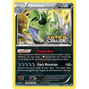 Tyranitar (Prerelease) - XY130 - LP