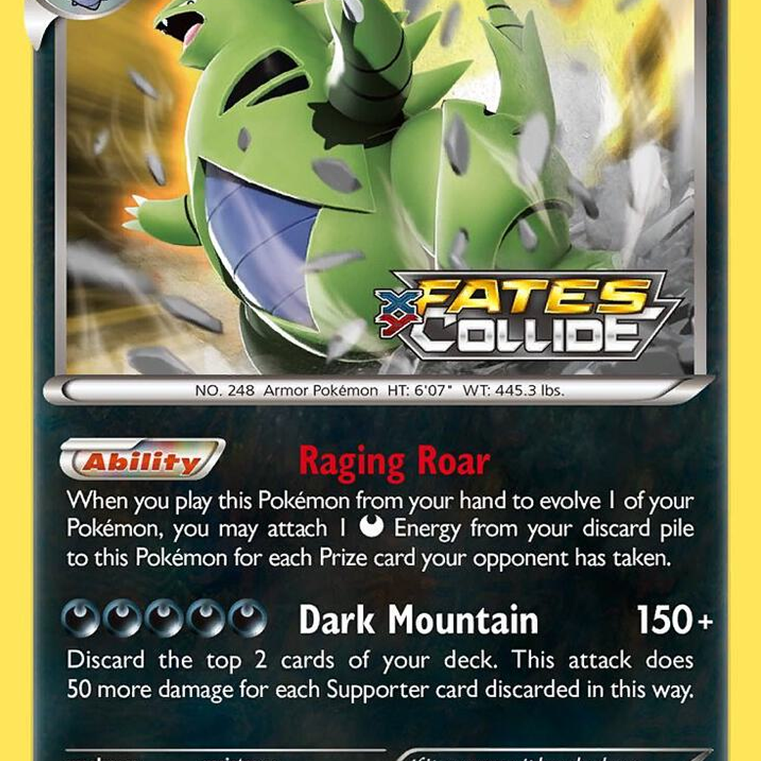 Tyranitar (Prerelease) - XY130 - LP 1