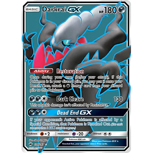 Darkrai GX (Full Art) - 139/147 - MP