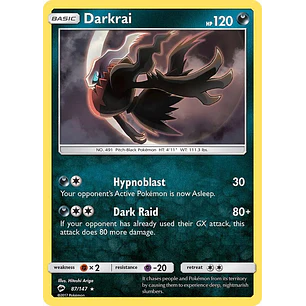 Darkrai - 87/147 - Holo Foil - LP