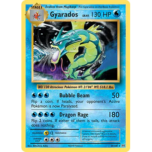 Gyarados - 34/108 - Evolutions - Reverse Holofoil - NM