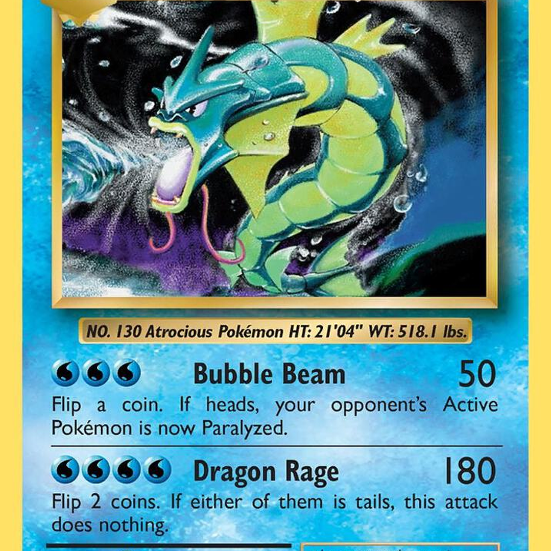 Gyarados - 34/108 - Evolutions - Reverse Holofoil - NM 1