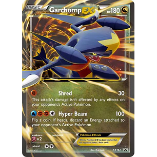 Garchomp EX - XY167 - NM