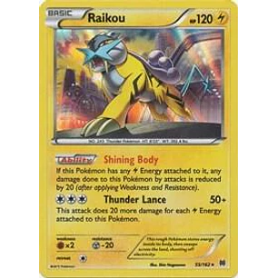 Raikou - 55/162 - Cosmos Holo - LP