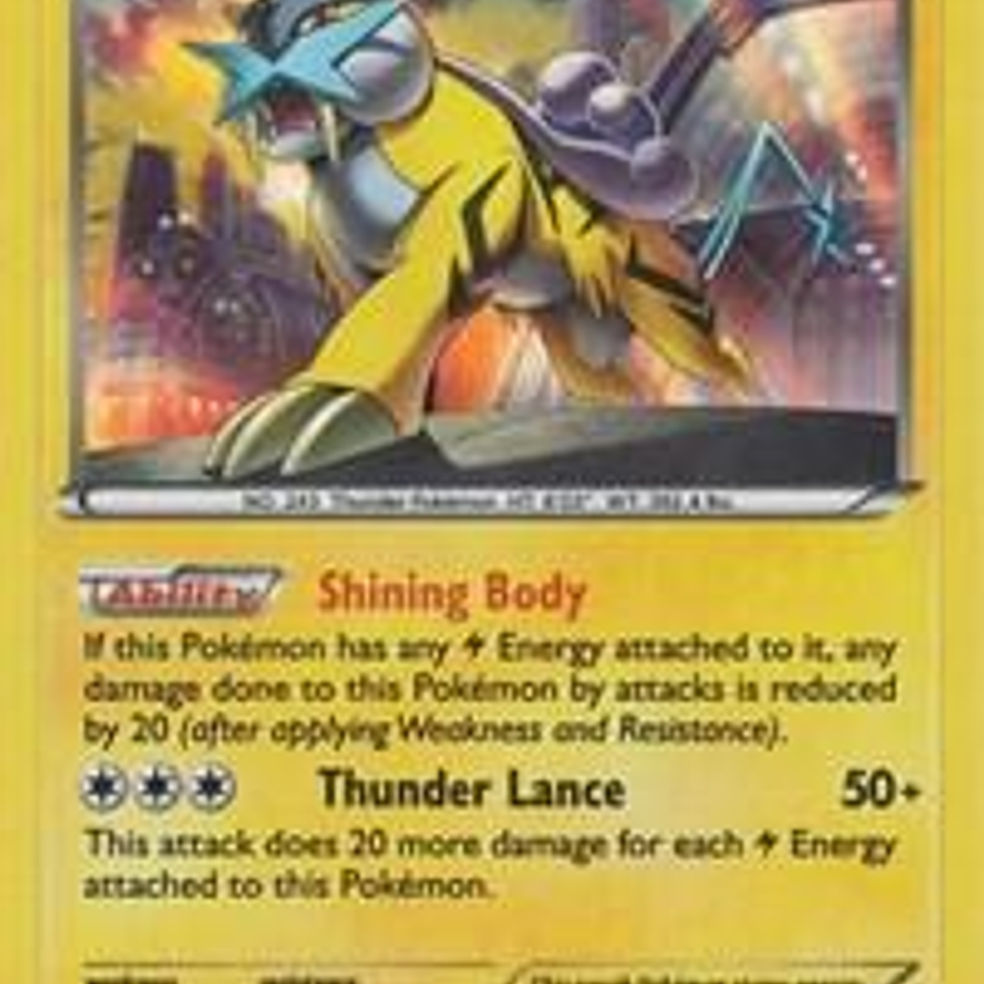 Raikou - 55/162 - Cosmos Holo - LP 1