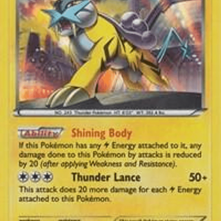 Raikou - 55/162 - Cosmos Holo - LP 1