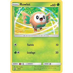 Rowlet - SM22 - LP