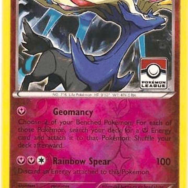 Xerneas - 81/114 - Pokemon League - LP 1