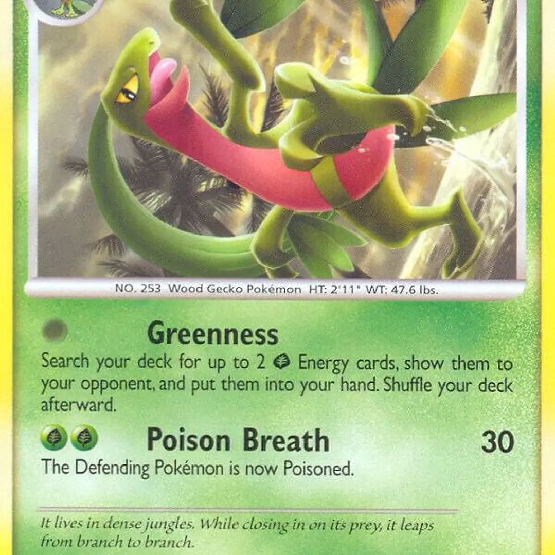 Grovyle - 40/106 - Great Encounters - Reverse Holofoil - HP 1