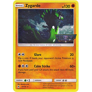 Zygarde - 72/131 - Cosmos Holo - LP