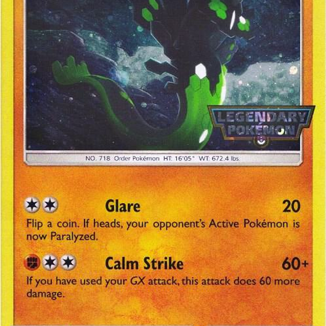 Zygarde - 72/131 - Cosmos Holo - LP 1